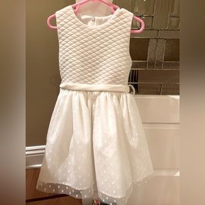 Mademoiselle Charlotte Couture dress for girl perfect for a Flower girl. Age 4y